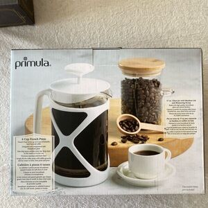 Primula White 6-Cup French Press Coffee Maker